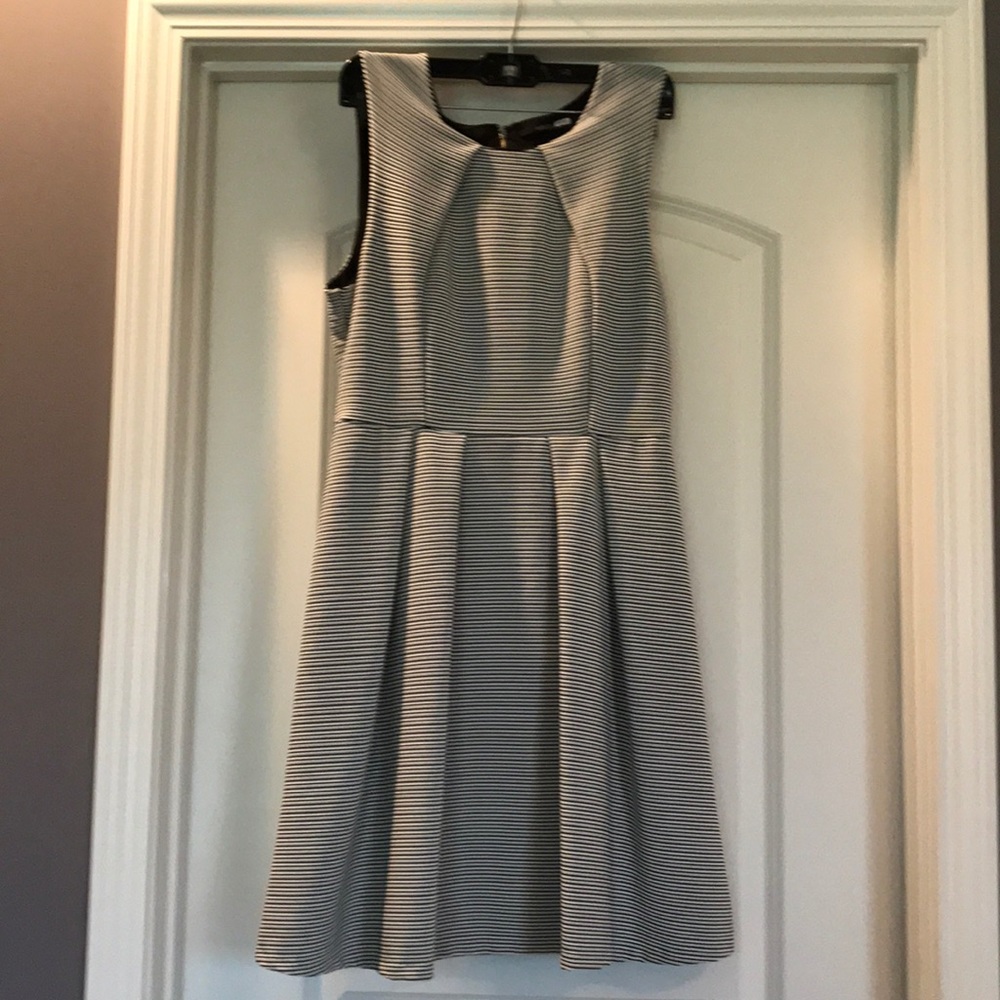 Black and White Stripped Dress